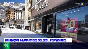 Briançon : J-1 avant des soldes...Peu visibles