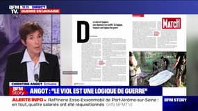 Christine Angot: "Le viol est toujours une arme de guerre"