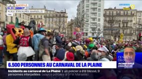 Marseille: 6500 personnes au carnaval de la Plaine