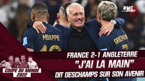 France 2-1 Angleterre : "J'ai la main, je déciderai", prévient Deschamps sur son avenir