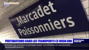 Île-de-France: perturbations dans les transports ce week-end