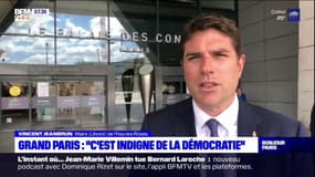 Grand Paris: "C'est indigne de la démocratie", s'insurge Vincent Jeanbrun, candidat à la présidence battu