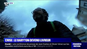 Covid-19: un chanteur lyrique se reconvertit en livreur