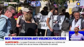 Nice: 300 participants à la manifestation contre les "violences policières"