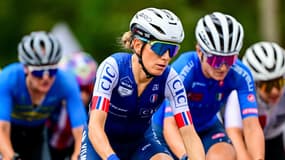 La Française Pauline Ferrand-Prévot lors des Mondiaux de Kigali le 27 septembre 2025