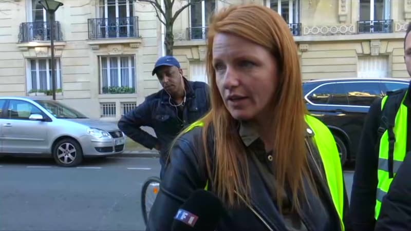 Ingrid Levavasseur, l'une des figures emblématiques du mouvement des gilets jaunes. 