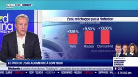 Le prix de l'eau augmente à son tour