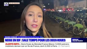 Risque de neige et verglas: les Franciliens évitent les vélos