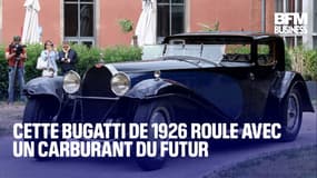  Cette Bugatti de 1926 roule avec un carburant du futur  