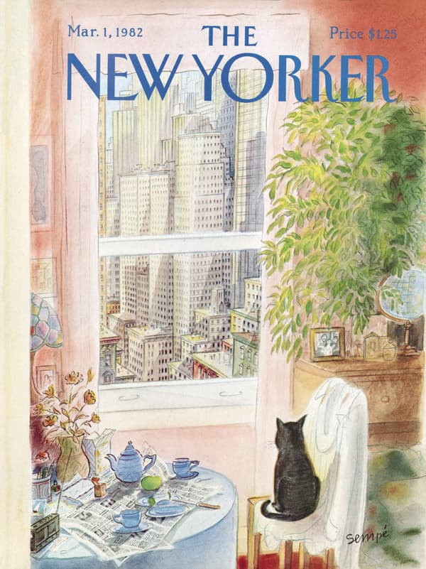 "Une" du New Yorker - 1 mars 1982