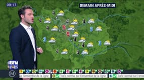 Météo Paris-Ile-de-France du jeudi 12 janvier 2017: Des pluies régulières sur l'ensemble de la région