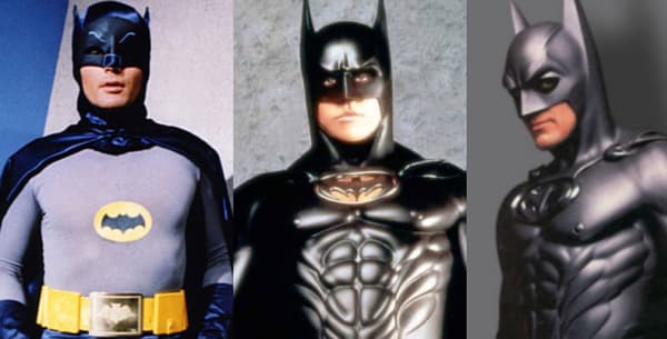Le costume de Batman a (beaucoup) changé.