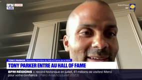 "C'est un truc de malade": Tony Parker entre au Hall of Fame de la NBA