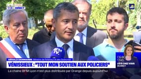 Vénissieux : "tout mon soutien aux policiers"