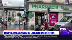 Alpes-Maritimes: les pharmaciens lancent une pétition face à la pénurie de médicaments