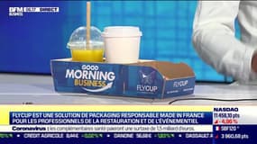 La  pépite: Flycup, une solution de packaging responsable made in France pour les professionnels de la restauration et de l'événementiel, par Lorraine Goumot - 04/09