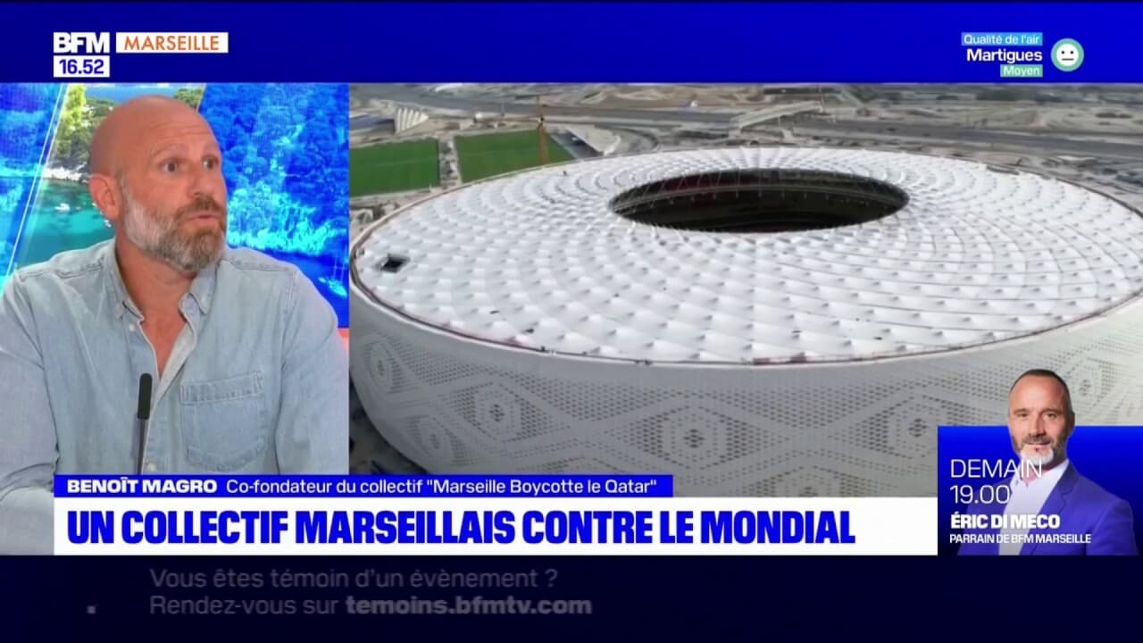 Coupe Du Monde Au Qatar: Un Collectif Appelle Le Maire De Marseille à ...