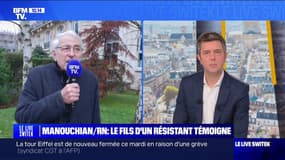 Panthéonisation de Missak Manouchian: "Je pense que Marine Le Pen aurait eu la décence de ne pas venir" affirme Georges Duffau-Epstein