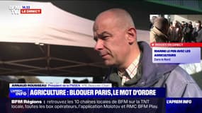 Colère des agriculteurs: depuis le barrage de l'A16, le président de la FNSEA assure que "la semaine à venir sera décisive"