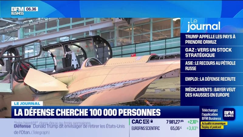 La Défense cherche 100.000 personnes