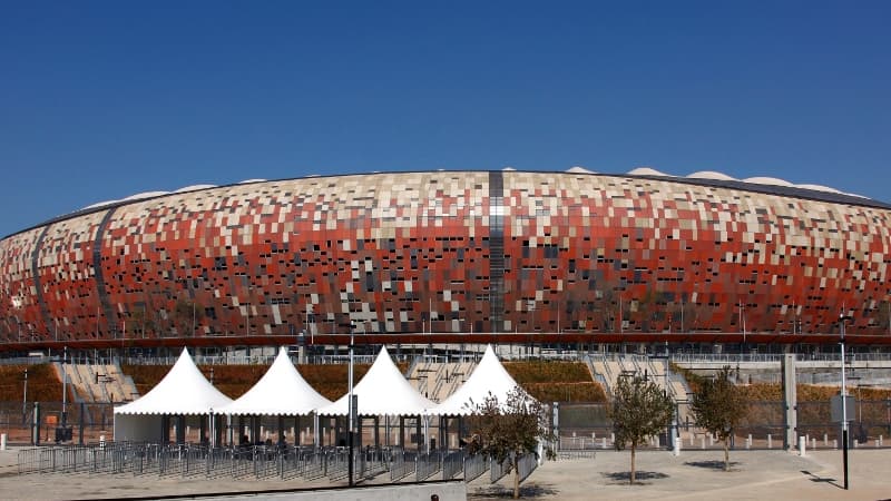 Le stade de Soccer City
