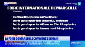 Dans votre assiette du jeudi 19 septembre - La Foire de Marseille commence demain