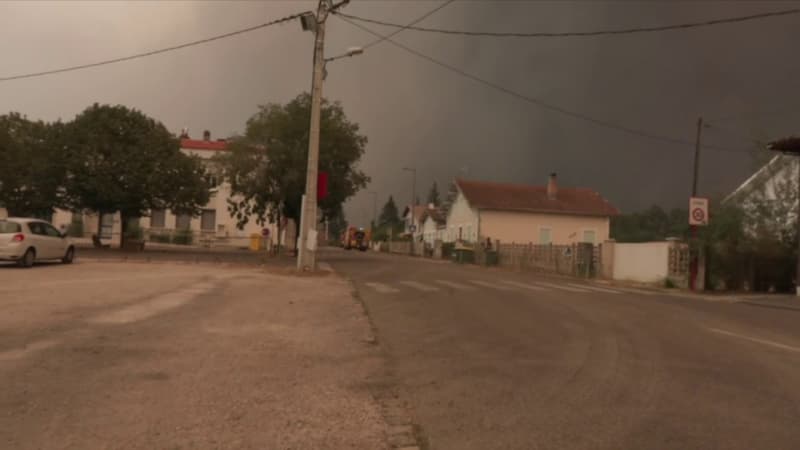 Incendies en Gironde: vidé de ses habitants, Belin-Béliet est devenu un village fantôme