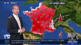 Journée estivale sur toute la France et des températures en hausse, jusqu'à 33 degrés dans le sud et 29 sur le bassin parisien