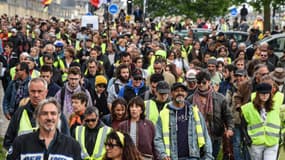 25ème samedi de manifestation des gilets jaunes à Bordeaux, le 4 mai 2019.