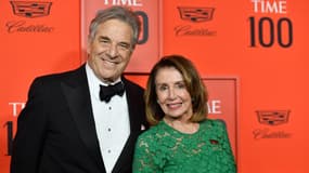 Nancy et Paul Pelosi lors du Time 100 Gala à New York, le 23 avril 2019
