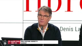 Gilets Jaunes : "C’est la négation de l’intelligence", selon Eric Dupond-Moretti