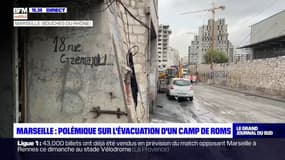 Marseille: polémique sur l'évacuation d'un camp de roms