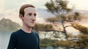 Mark Zuckerberg, le fondateur de Facebook, ici représenté sous la forme de son avatar dans le métavers.