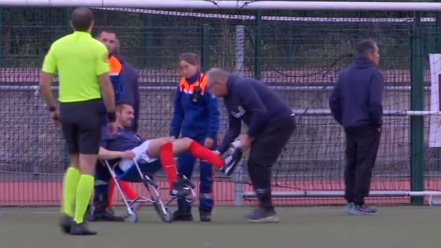 Match de <b>foot</b> des députés: Julien Odoul s&#39;est blessé au genou - RMC - BFMTV