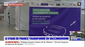 Covid-19: le stade de France transformé en vaccinodrome dès mardi