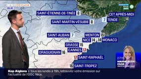 Météo Côte d’Azur: grand soleil ce mercredi avec des températures élevées, 14°C à Nice