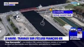 Le Havre: des travaux menés sur l'écluse François Ier