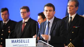 Manuel Valls à Marseille lundi 27 janvier