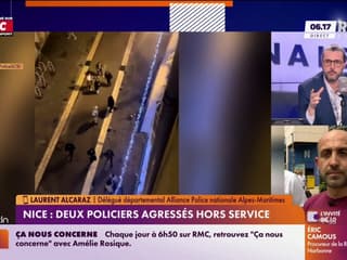 Deux policiers agressés à Nice: les suspects libres "restent dangereux pour la société"