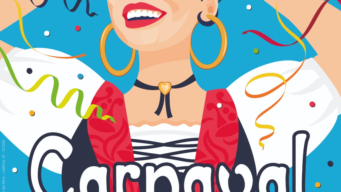 L'affiche du carnaval de Nice 2026. L'affiche du carnaval de Nice 2026.