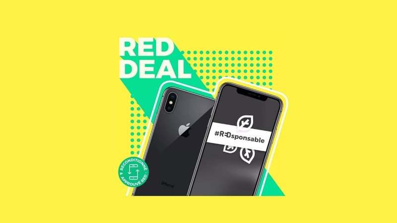 RED by SFR : un iPhone X OFFERT avec ce super forfait mobile à petit prix