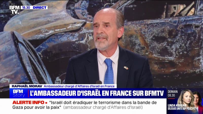 Raphaël Morav (ambassadeur chargé d'affaires d'Israël en France): 
