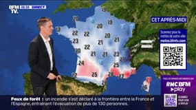 Des averses dans le Nord-Est et des températures comprises entre 16°C et 29°C... La météo de ce dimanche 6 août