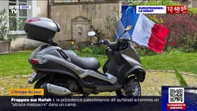 L'image du jour : François Hollande, son scooter adjugé 20 500 euros - 27/05