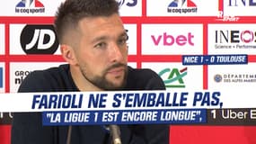 Nice 1-0 Toulouse : "Le championnat est encore long", Farioli ne s’emballe pas