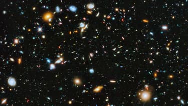 L'image publiée par Hubble Ultra Deep Field, 2014.