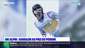 Coupe du monde de ski alpin: le Haut-Alpin Cyprien Sarrazin termine 4e 
