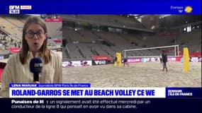Paris: Roland-Garros se met au beach volley ce week-end