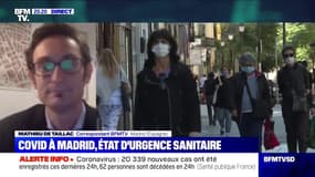 Espagne: le gouvernement central place la région de Madrid en état d'urgence sanitaire