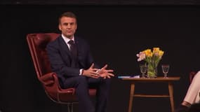 Pour Emmanuel Macron, la première menace envers les démocraties européennes est "la manipulation de l'information"